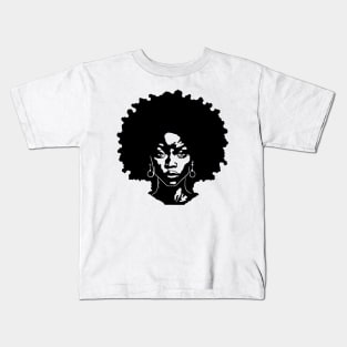 Afro black women | Kids T-Shirt